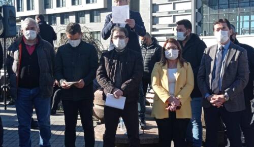CHP Fındıklıda zamları protesto etti