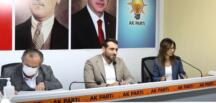 AKP toplantısına katılan müdür Alemdaroğlu “Biz her basına bilgi vermiyoruz”