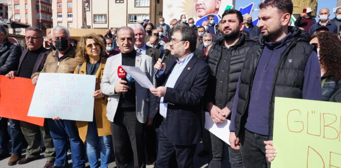 Erdoğan’ın hemşerileri Gübre zamlarını protesto etti: Zamlar geri alınsın