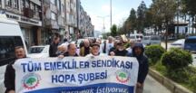 Emekliler haklarını aramak için Ankara yolunda