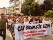 Kemalpaşalı çay üreticileri AKP’nin Çay Kanunu teklifini protesto etti: “AKP Yasanı Al Başına Çal” (VideoHaber)