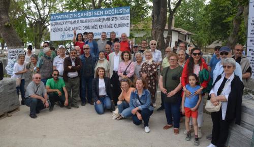 Sinop’ta Demokrasi Platformu’nun Millet Bahçesi Projesine Karşı 25 Gündür Sürdürmüş Olduğu Oturma Eylemi Son Buldu