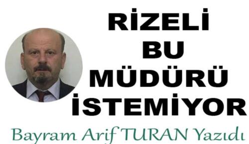 Yazar Arif Yılmaz’dan AKP’li yöneticilere “millî eğitim müdürünü alın görevden”
