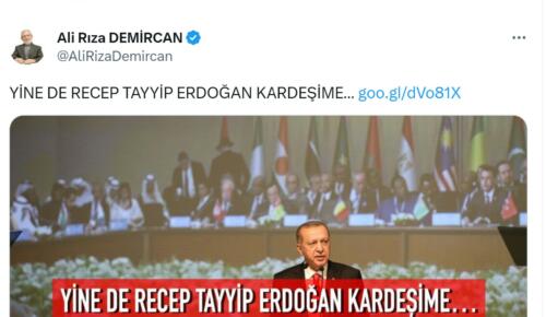 İlahiyatçı Demircan’dan Cumhurbaşkanı Erdoğan’a : Kasımpaşalı aciz bir gemici çocuğu olduğunu unutma!