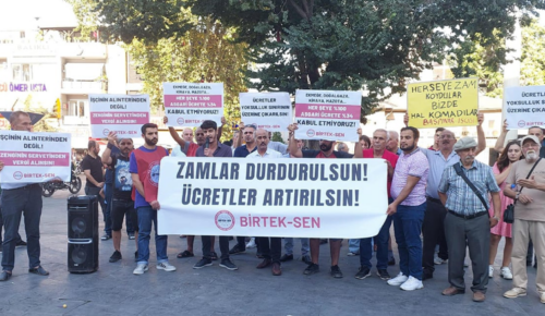 BİRTEK-SEN’den zam protestosu: krizin faturası emekçilere yüklendi