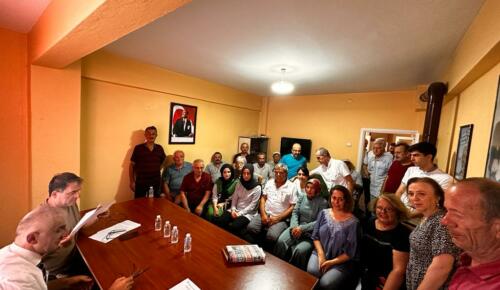 CHP Derepazarı ilçe başkanlığına Şaban Akyıldız yeniden seçildi