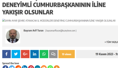 AKP il başkanı Ayar’ı kral ilan eden sözde yazar siyasetçilere racon kesiyor
