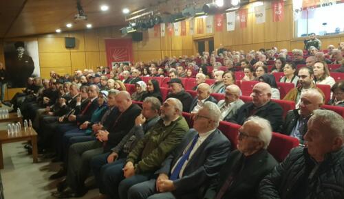 CHP Rize’de belediye başkan adayları tanıtım toplantısı gerçekleştirdi