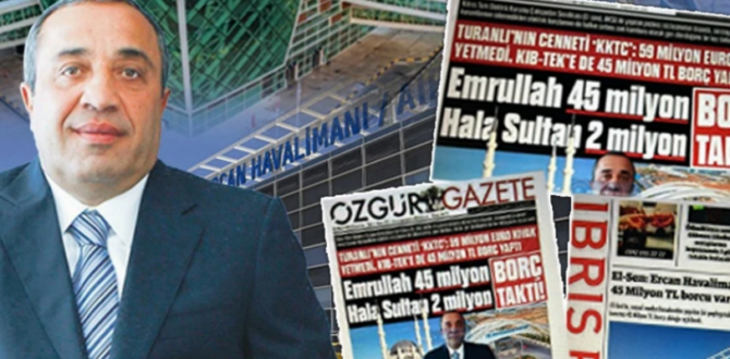 KKTC de Rizeli AKP yandaşı iş insanı Emrullah Turanlı’yı konuşuyor