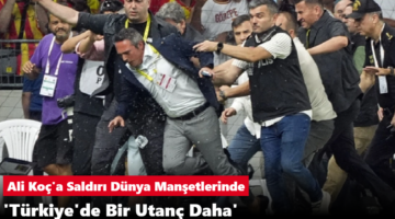 İzmir’de Ali Koç’a Saldırı! Göztepe-Fenerbahçe Maçı Durdu