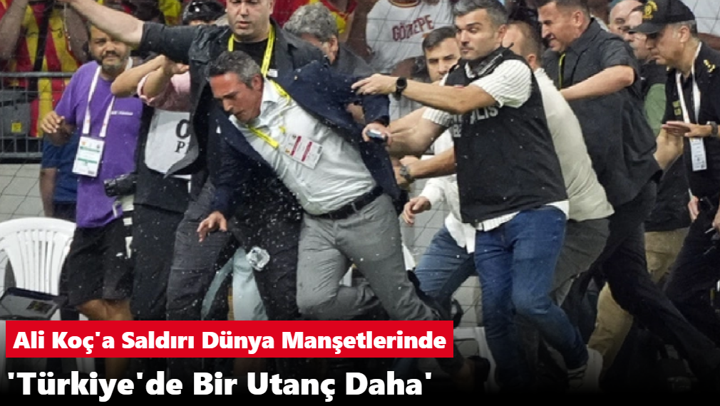 İzmir’de Ali Koç’a Saldırı! Göztepe-Fenerbahçe Maçı Durdu