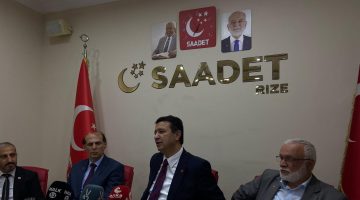 Saadet Partili Arıkan: “Anayasanın ilk 4 maddesini tartışmalıyız diyen HUDAPAR pası göle çevirdi”