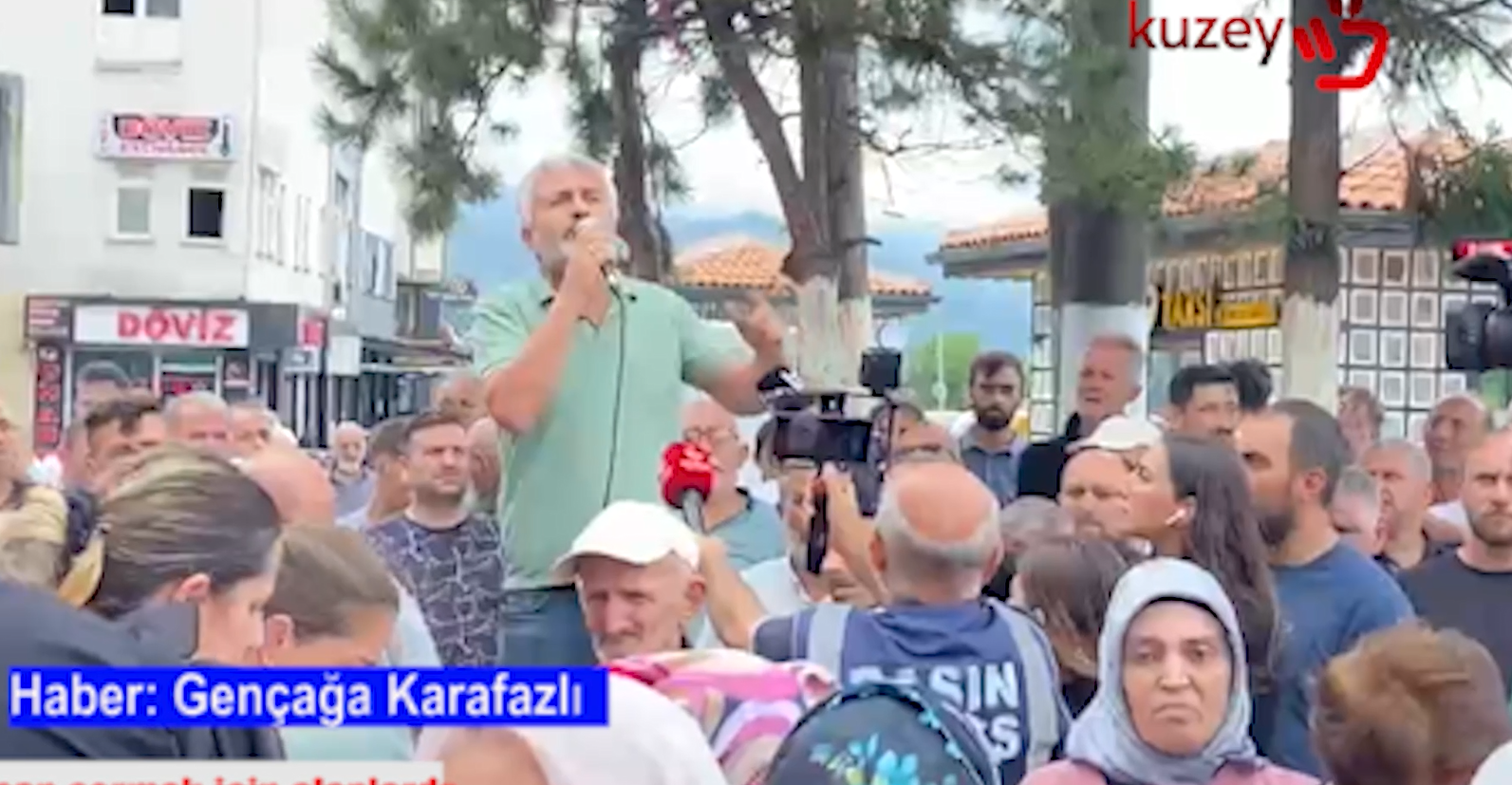 Hopa’da yaşam alanlarını korurken katledilen Reşit Kibar’ın cenaze törenin de neler yaşandı (Video haber)