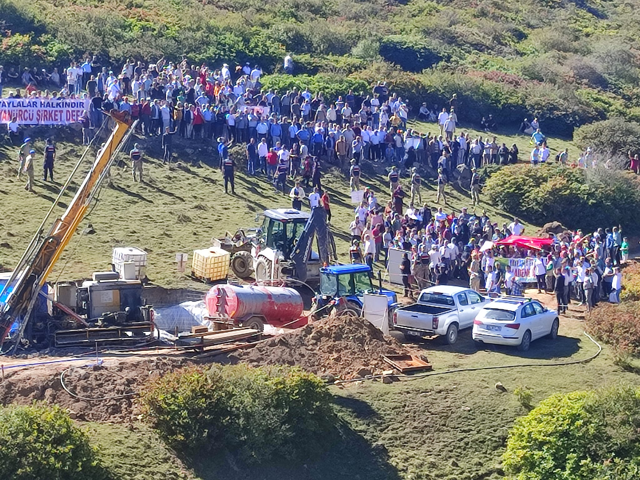 Ordu da halk maden şirketini çalışma alanından 3.kez kovdu